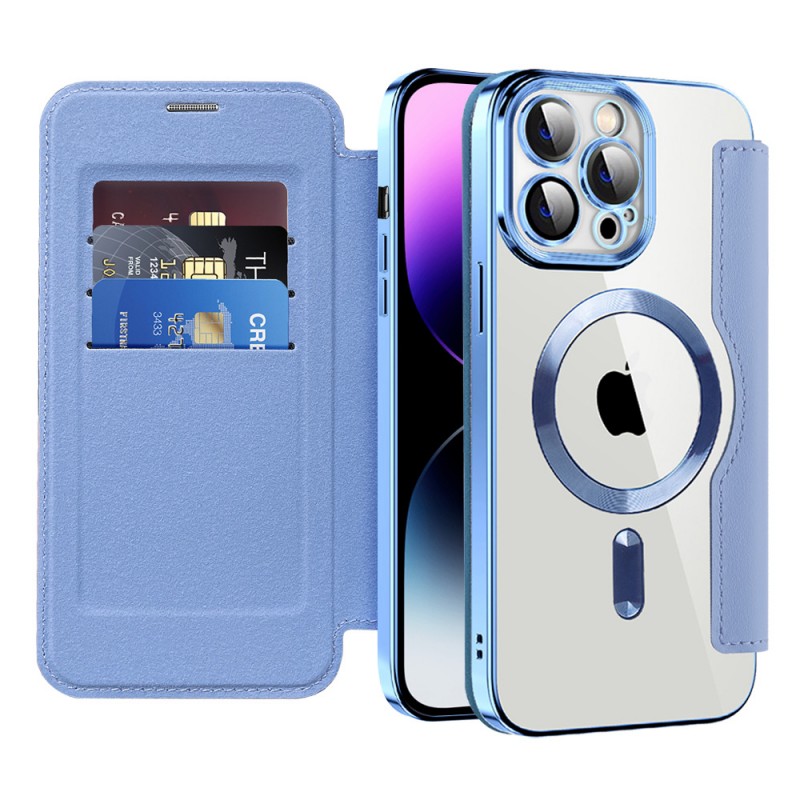 Wireless Charging Wallet Flip Phone Case